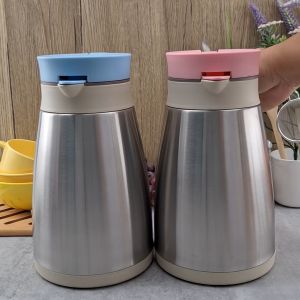 เหยือกน้ำเก็บความร้อน colorful 2.2 ลิตร SUS304-เครื่องครัวตราสมอ