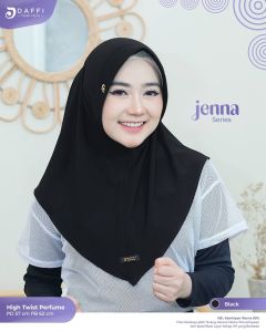 JENNA Sport (Chat Untuk Warna Ready) Daffi Hijab Olahraga Premium Jersey Yoga Pound Fit Kerudung Jilbab Instan Lancip