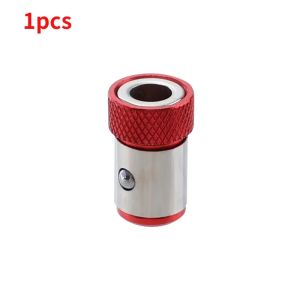 Magnetic Ring 1/4"Metal Screwdriver Bit Magnetic Ring For 6.35mm Shank Anti-Corrosion Drill Bit Magnet Powerful Ring tool
