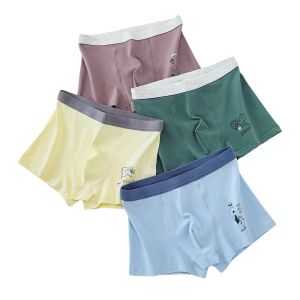Yobeyi | Boys Teenage Cotton Underwear Wide-fit Trunks