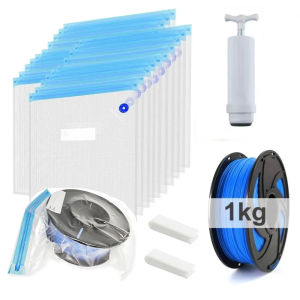 3D Printer PLA ABS TPU PETG 1kg Filament Vacuum Storage Bags Keep Material Dry Avoid Moisture Consumable Safekeep Filament Bag