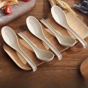 Spoon Soup Spoon Noodles Spoon Melamine Spoon Long Handle For Home Plastic Spicy Hot Commercial Spoon Wholesale Catering