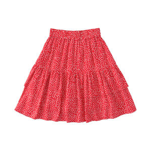 KECHU | New Summer Large Toddler Red Dots A-Line Skirt