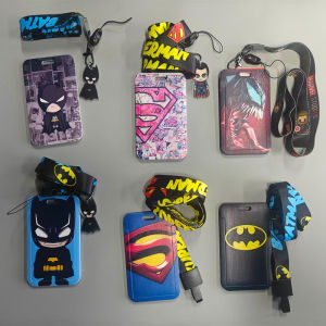 Hot Toys | Marvel heroes anime movie bus card set work card lanyard ID card student campus meal card work card Marvel fan gift