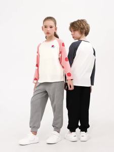 Q21 | Sweat Absorption Breathable Childrens Sport Pants Drawstring Trousers