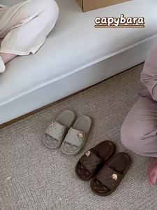 Xixitiao Xăng đan dễ thương mùa hè cho nam nữ cá tính thoải mái thoải mái cho gia đình dép đôi đi trong nhà đế mềm Eva
