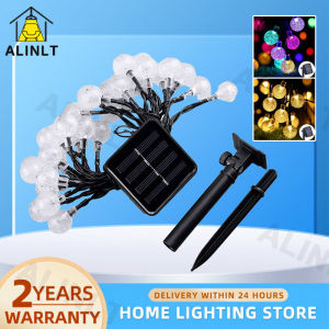22M 200 LED Solar Crystal Ball String Lights Christmas Fairy Light Outdoor Waterproof Garden Tree Decoration