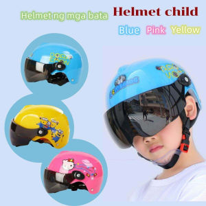 🚚Big Sale🚚 Kids helmet motorcycle children helmet motorcycle Boy and girl cartoon motorcycle helmet half face helmets motor motors kids helmet bicycle visor cod Scooter Helmet Skate Safety Bike Gadgets Crash Boys Girls Helmet Open Face Half Helmet