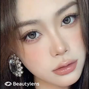 BEAUTYLENS Korea grey minus(-0.50s/d-8.00)Softlens Lensa Berwarna Lensa mata Ukuran 14.5mm