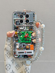 Creative Cartoon Huawei Mate70 pro Phone Case Female Fashion Full Cover Soft Silicon Anti-Fall High-End Feeling Mechanical Mario