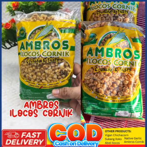 Ambros Chichacorn Ilocos Chichacorn Snack Office Snacks Pasalubong Vigan Chichacorn Pasalubong from Ilocos Wholesale Price Reseller Price Chichapop Corn Snacks Crunchy Chichacorn Ambros 160 Grams