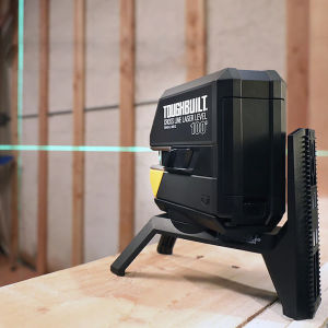 Toughbuilt | Dual-Line Green Light Laser Level 30m