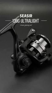 [OFFICIAL] SEASIR Stream Power Handle Spinning Reel 139g Reel Pancing 800s 1000 Ultralight Carbon Washers 6KGMax Drag Metal Grip 5+1BB Ball Bearings Gear Ratio 5.4:1 Freshwater Saltwater Air Laut Fishing Reel