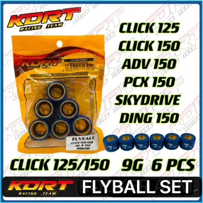Flyball Roller Set KDRT For CLICK 125 CLICK 150 ADV 150 PCX 150 SKYDRIVE 125 DING 150