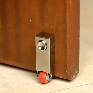 Heavy Duty Sliding Door Bottom Support Roller Door Lifting Guide Wheel Fix Sagging Household Doors