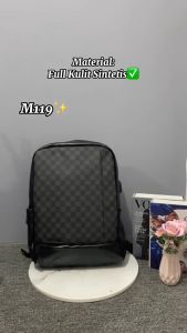Max-Mor M119 Tas Ransel Kulit Pria Backpack Kulit Pria Tas Kulit Premium PU Leather