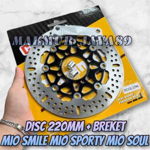 LEBAR 220MM MIO SMILE MIO SPORTY MIO SOUL PLUS BREKET DISC PIRINGAN CAKRAM DEPAN LUBG BAUT 4