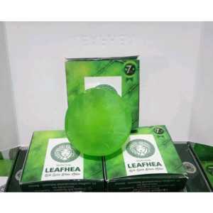 [BIG SALE]6-pcs sabun leafhea  gluatha soap sabun hijau alami original BPOM