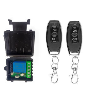 RF 433Mhz Remote Control Switch Wireless DC 12V 1CH 10A Relay Receiver and 2CH Transmitter For Door Electromagnetic Lock