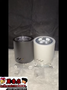 Downlight Outbow 35inch 4inch E27 OB KOTAK BULAT 3.5 inch 4inch KAP LAMPU TERAS SEGI BULAT TEMPEL 35" SQUARE HITAM PUTIH