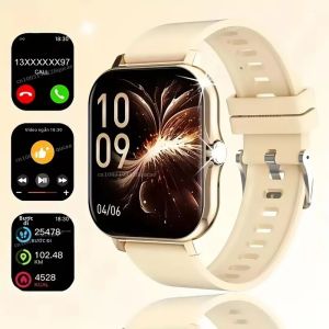 Đồng Hồ Thông Minh Nâng Cấp Mới Màn Hình Cảm Ứng Đầy Đủ 1.83 Inch Dành Cho Nam Nữ Với Chức Năng Gọi BT Theo Dõi Thể Thao Tương Thích Với Điện Thoại Android & IOS