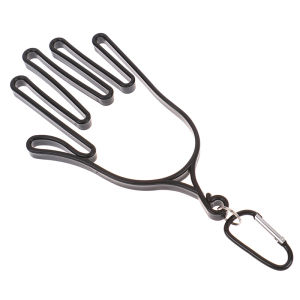 New 1Pc Golf Gloves Holder With Carabiner Golf Gloves Stretcher Golfer Tool Gear Gloves Rack Hanger Golf Supplies AccessoriesAcc