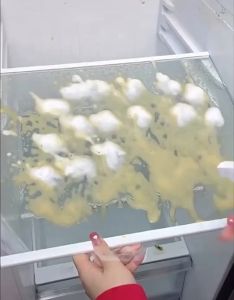 น้ำยา ทำความสะอาดตู้เย็น ขจัดคราบ เหนียว ล้างตู้เย็น สเปรย์เช็ดตู้เย็น ลดกลิ่นอับ