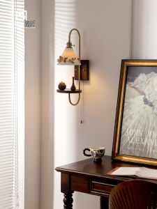 MOYU | French Antique & Ceramic Wall Sconce