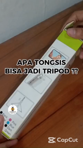 Tripod Tongsis R1 R 1 Mini Selfie Stick 360° Plus Wireless Bluetooth Remote Shutter Monopod Penyangga Kamera Smartphone