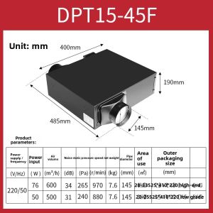 NYW | Ultra Thin & Quiet Exhaust Fan 12cm
