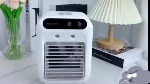 Small Portable Air Conditioner Fan Small Air Cooler Mini Humidifier for Home and Office