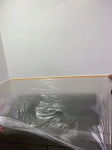 Màng Bọc Nilon Che Bụi Đa Năng Màng Nilon Che Bụi Có Keo Dán Cố Định Màng Nilon Băng Keo Che Sơn Che Phủ Ngăn Bụi