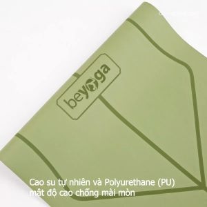 Thảm yoga cao su tự nhiên PU mật độ cao beYoga 5mm