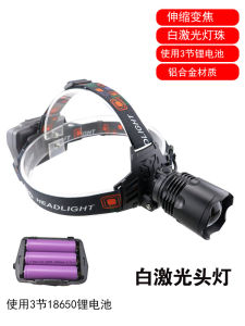 Đèn Pha Câu Cá Có Thể Sạc Lại Siêu Sáng Type-c Đèn Khai Thác Ngoài Trời Tầm Xa Có Thể Phóng To Trắng Chiếu Sáng Bằng Laser