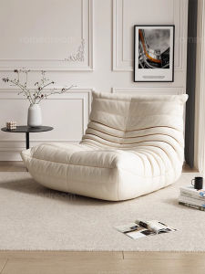 SAMEDREAM | Worm-shaped Comfort Lazy Sofa Single