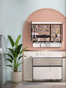 Kohler | Ceramic Integrated Basin Bathroom Cabinet with Mirror Cabinet