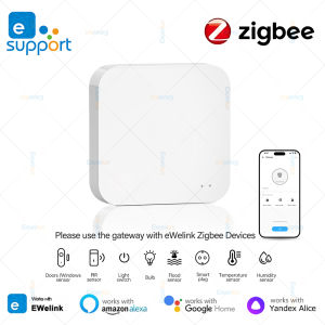 ZigBee 3.0 Smart Gateway Hub Wireless Bridge eWeLink APP Smart Home Automation Works With Alexa Amazon Google Assistant Alice
