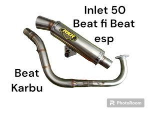knalpot Racing Samlong DES pro original Inlet 50 Mio sporty Mio smile Mio soul Mio