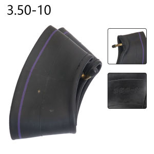 10 Inch 3.50"X10" 3.50-10 3.5-10 3.50/10 Black Rubber Tyre Inner Tube Bent Valve Stem for Electric Scooter Accessories