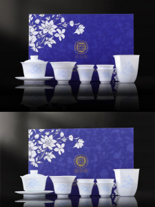 JINGDEZHEN | Hand-painted Chinese Style Kung Fu Tea Set