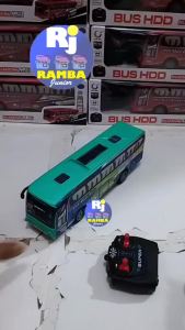 RC Mobil Mainan Remote Control BUS BASURI Buka Pintu Otomatis Baterai Cas Murah COD