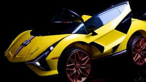 Kids Ride On Car Lamborghini Sian Model 1388 with remote control car child baby toy cars