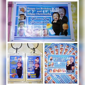 HELLOKITTY Party Package FreeLayout (Keychain Souvenir Invitation Tarpaulin) birthday christening baptism banner