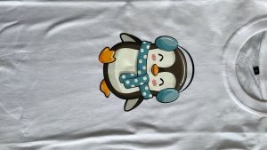 ATASAN KAOS KIDS ANAK CEWEK COWOK LAKI PEREMPUAN COTTON KATUN LENGAN PENDEK DISTRO PENGUIN