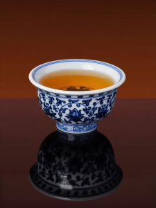 JINGDEZHEN | Blue and White Floral Ceramic Cup Gift