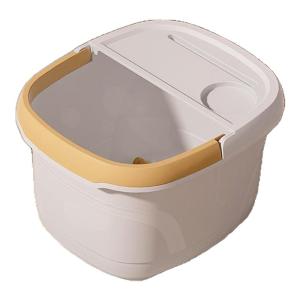 Indoor Plastic Foot Bath Tub Deep Bucket for Leg Massage Warmth Preservation No Mark Japanese Style Household Foot Soaking Basin