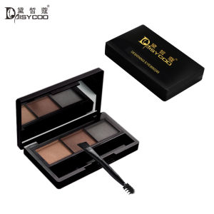 แปรงเขียนคิ้วแบบสามมิติสามสีของแท้สำหรับเขียนคิ้วแบบธรรมชาติไม่กันน้ำกันเหงื่อไม่เลอะแบบเดียวกับเน็ตไอดอล