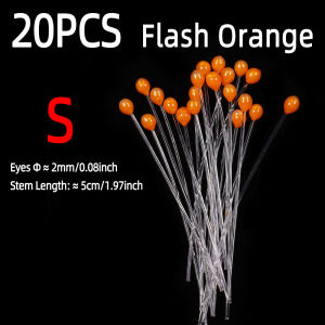 20pcs Epoxy Crab Shrimp Eyes Fly Tying Materials 2/3mm Lure Eyes for Shrimps Fly Crab Flies Saltwater Fishing Lures