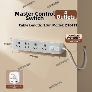 Bull | Walls-Passable Detachable Multiple-Function Socket