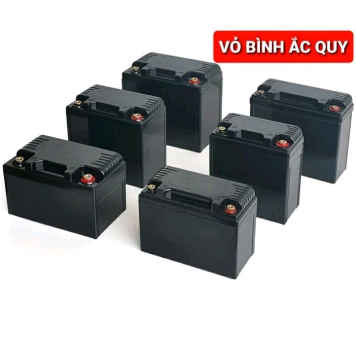 VỎ BÌNH ẮC QUY XE MÁY (KHÔNG PIN) - NHỰA ABS CHỐNG CHÁY cho các dòng xe ...
